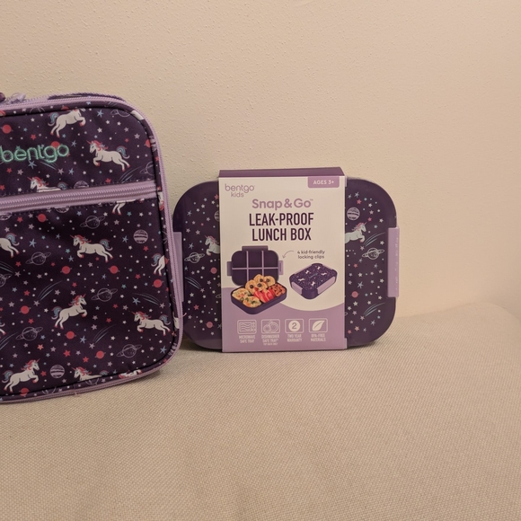 Bentgo Other - Bentgo Kids Purple Leak-Proof Lunch Box